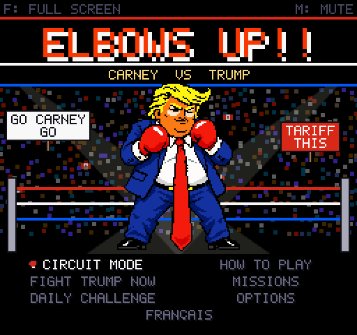 The title screen.